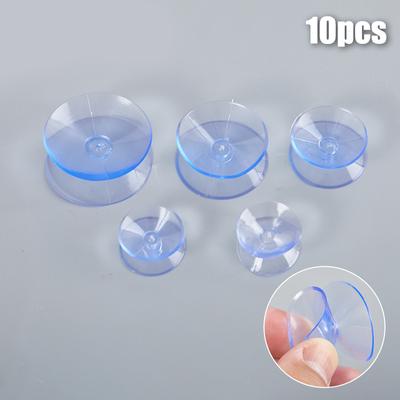 10Pcs/lot Pvc Transparent Double Sided Suction Cup-Sucker Pads For Glass Plastic Suction Cup Strong Vacuum Non-slip Suckers