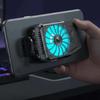 With Back Clip Mobile Phone Cooler With Blue Light Nine Fan Radiator  Watch Short Videos