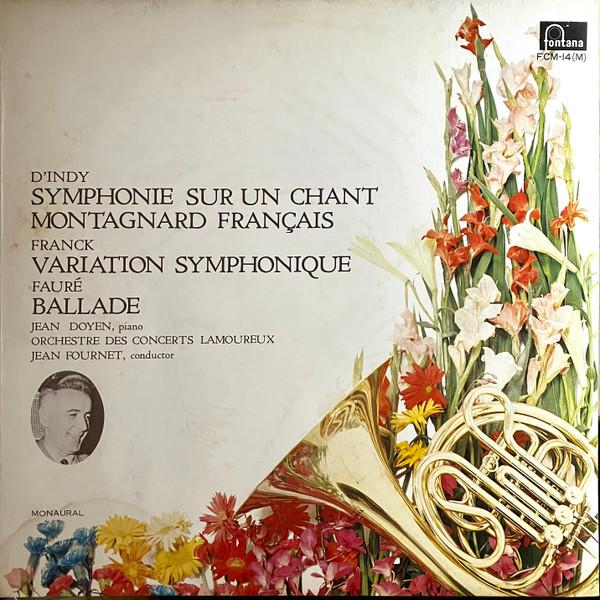 

LP Запись ОРКЕСТР КОНЦЕРТ ЛАМУРЕ, ЖАН Д - Симфония Денди на песню Ф FCM14 ФОНТАНА Япония Классика Б/У