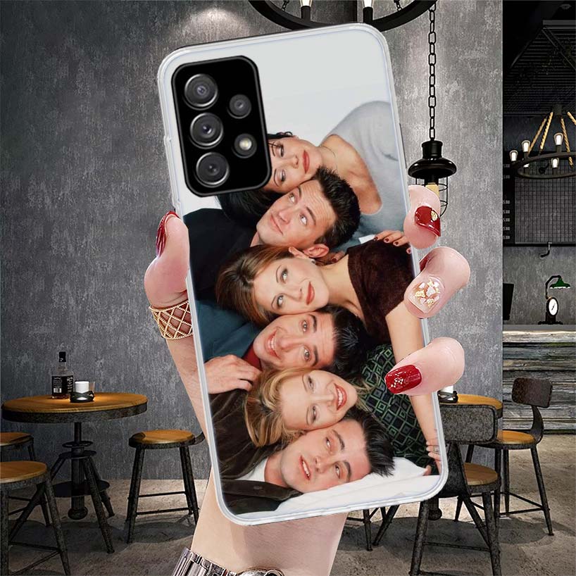 Friends Tv Show Funny Family Soft Phone Case For Samsung Galaxy S22 S23 S24 S25 Edge S26 Ultra S20 FE S21 Plus + Fundas Coque Ga