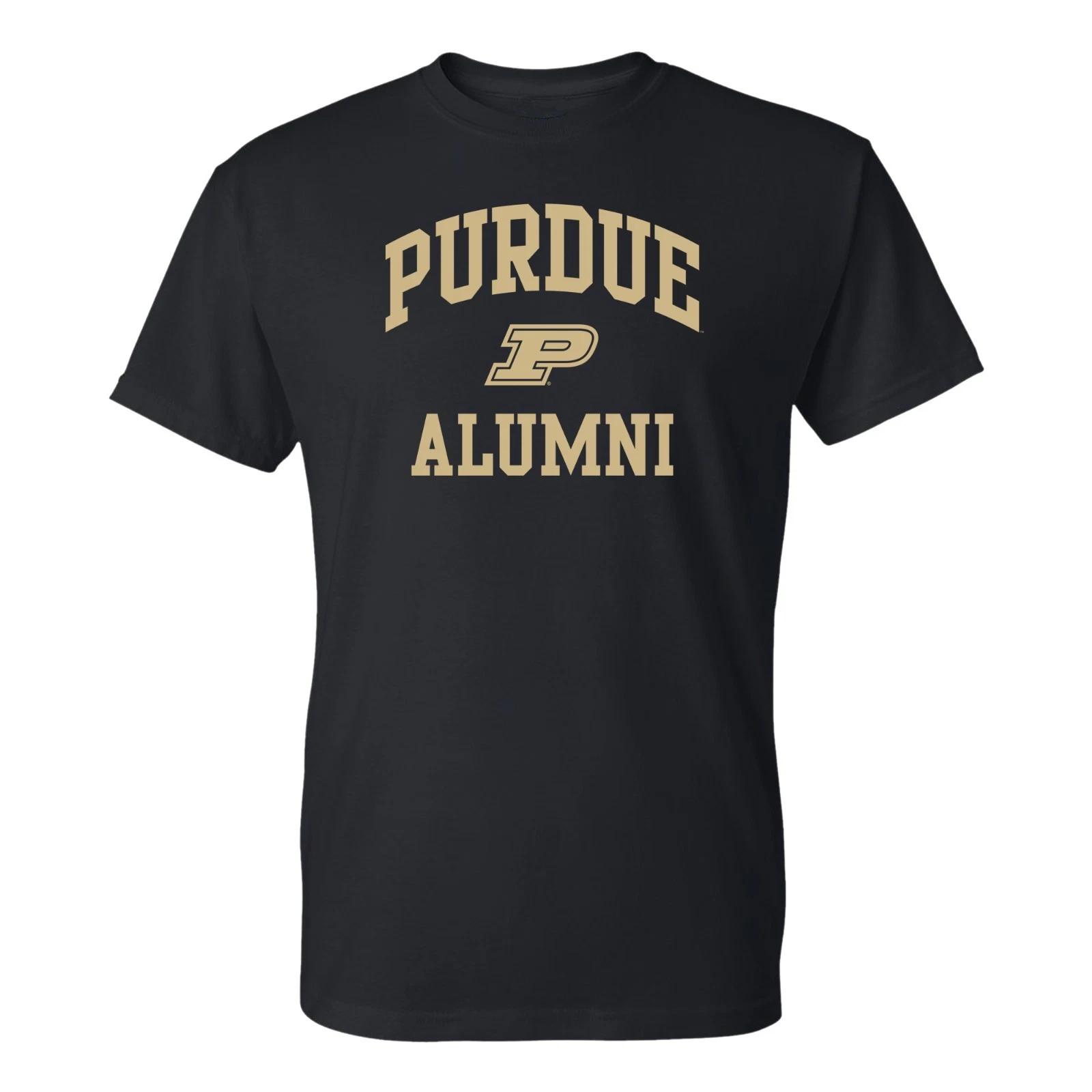 Purdue Arch Logo Alumni T-Shirt - Black S