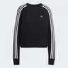 adidas Women S Adicolor Knitted Crew SweatShirt Black Jd0905