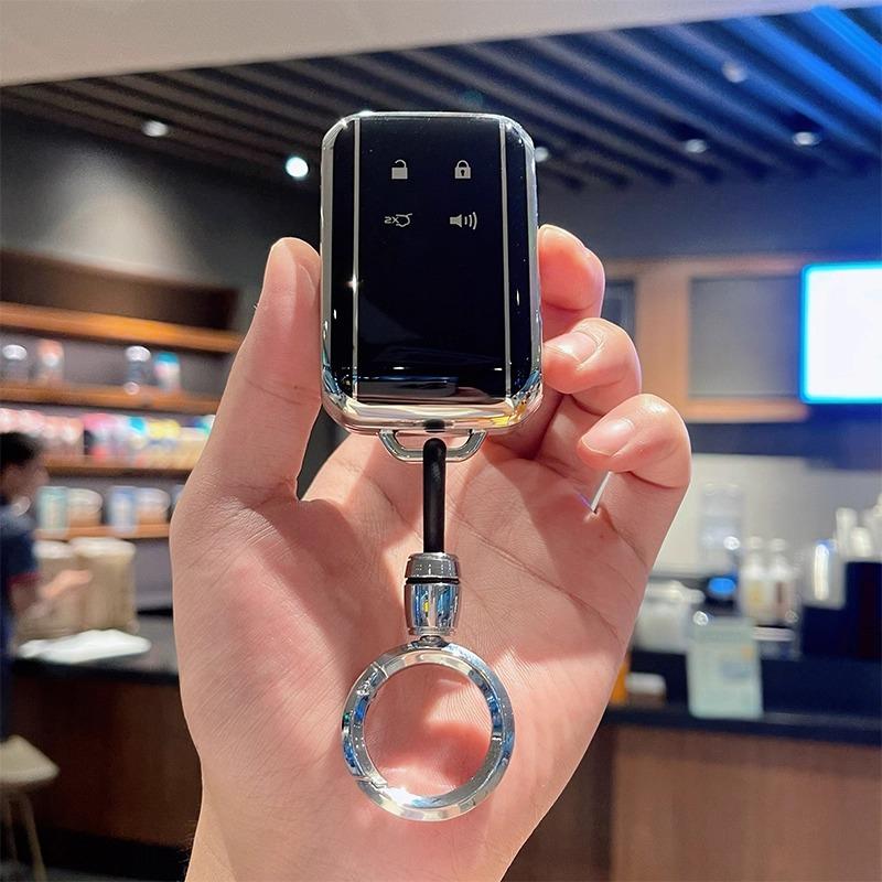 TPU Autoschlüsselhülle für Mazda Ez6 Ez-6 Ez-60 Ez60 Fernbedienungsabdeckung Tasche Schale Schlüsselanhänger Gehäuse Ringhalter Fob Zubehör