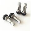 ETHZZLE 8pcs Tr413ac Decorative Cap Car Decoration Bushon Tire Valve Sleeve Valve Stem Sleeve Aluminum Alloy Silver