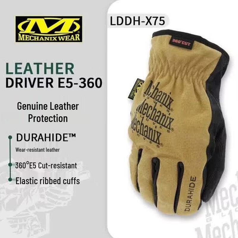 Mechanix Wear 360° Cut-Resistant Leather Work Gloves