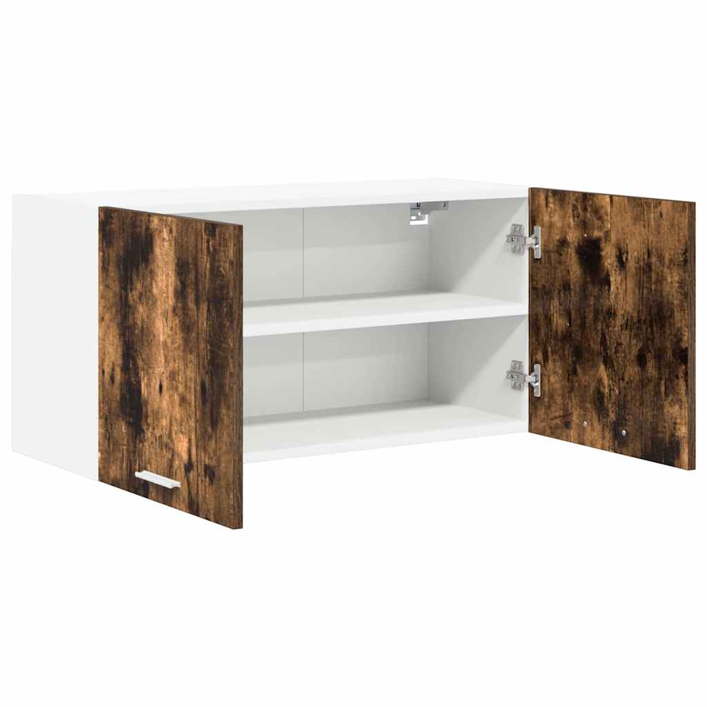 Hanging Cabinet Smoked Oak 80 X 31 X 40 Cm Particleboard