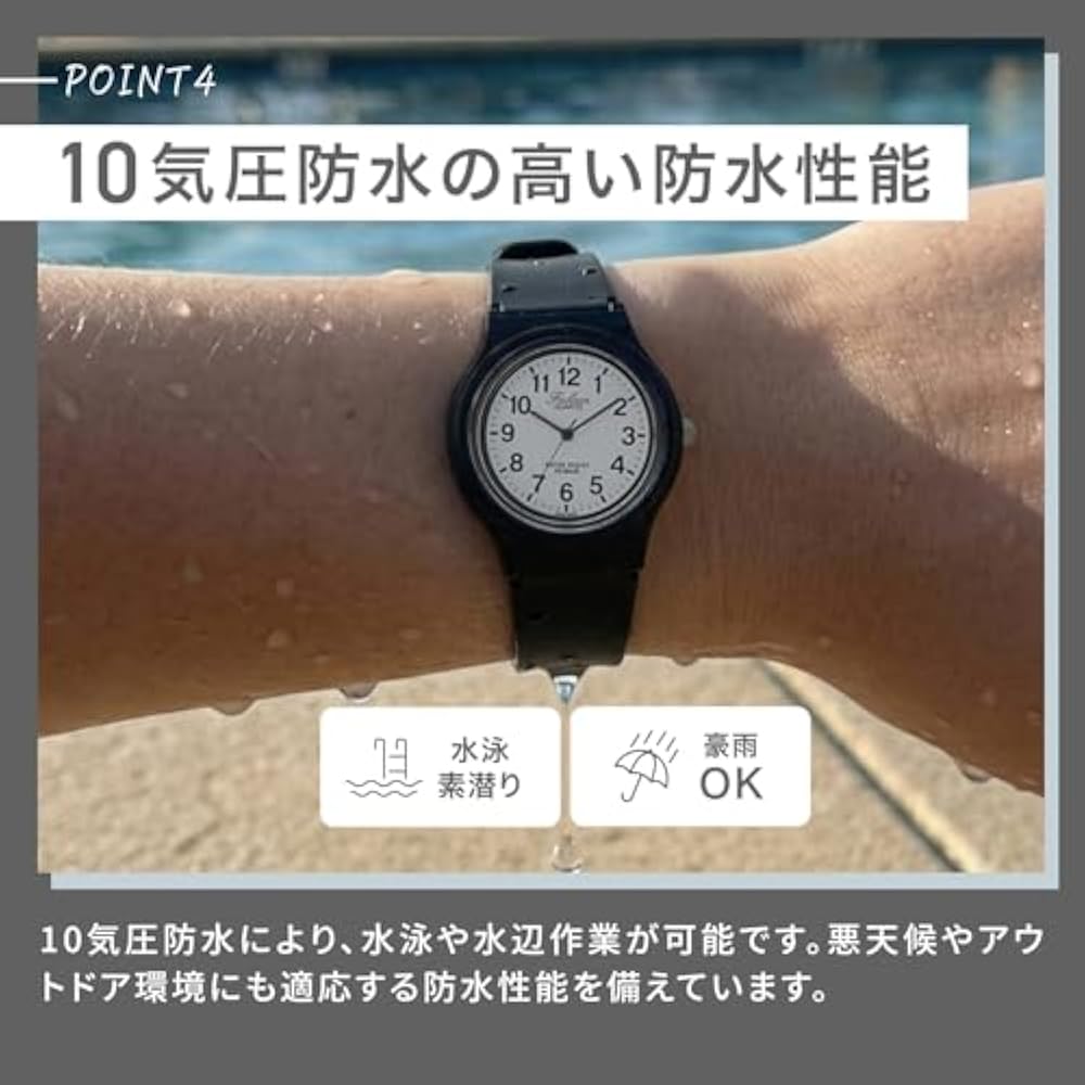 [Amazon.co.jp Exclusive] [Citizen Q&A] Watch Analog 10 ATM Waterproof Urethane Strap V06A-519VK B...