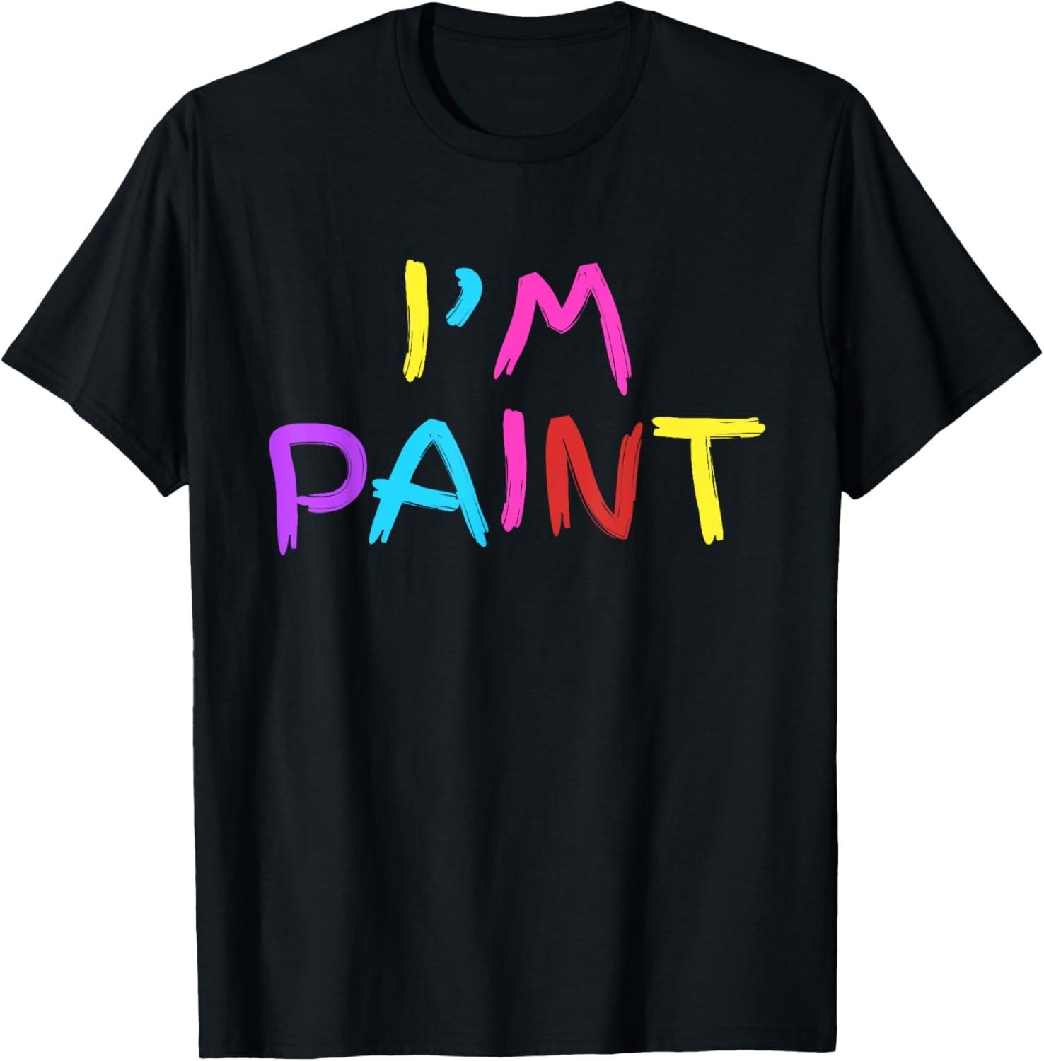 I Love To Finger Paint - I Heart To Finger Paint I m Paint T-Shirt S разноцветный