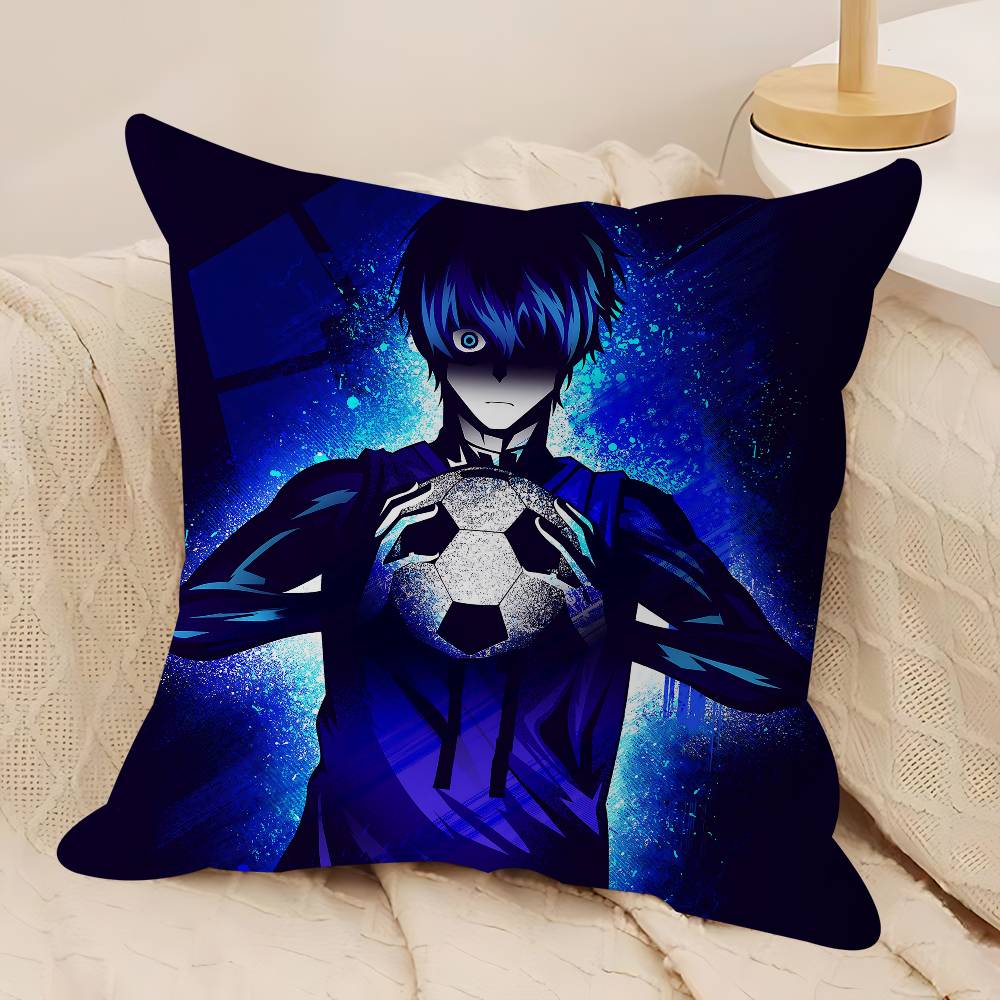 

Y-Yoichi L-Isagis Pillow Covers Cartoon Sofa Decorative Home Double-sided Printing Short Plush Cute Cushion Cover 12x12Inch