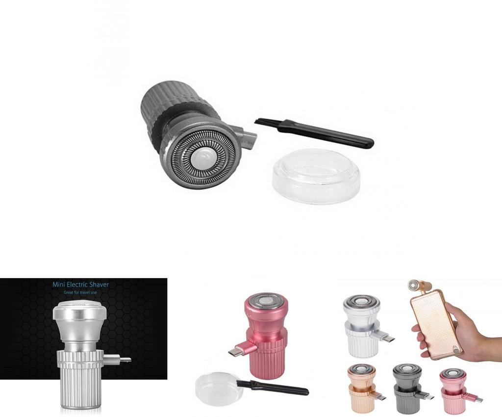 Mini Herren Elektrorasierer Wiederaufladbar Für Mühelose Reise-Pflegelösungen**