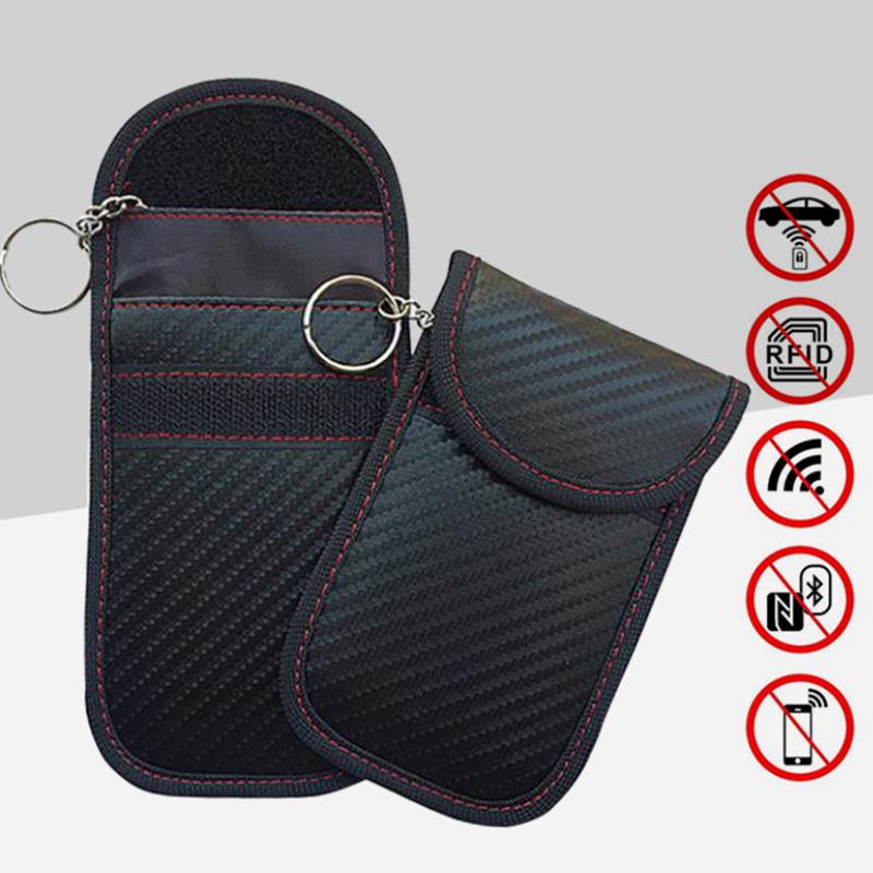 Car Key Signal Shielding Box Faraday Cage Remote Control Package Keyless Rfid Shielding Package Car Accessories