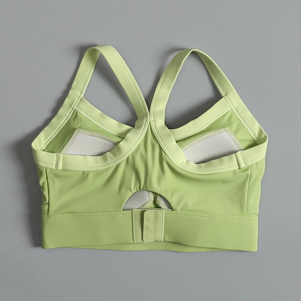 Women's Shockproof Sports Bra - High-Intensity Yoga and Running Vest with Beautiful Back Design