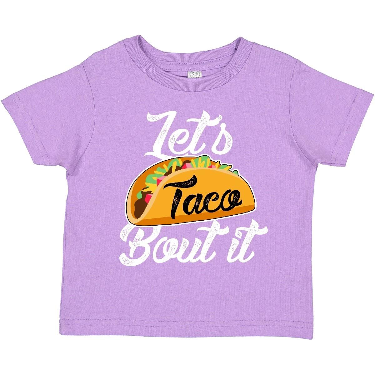 Inktastic Lets Taco Bout It Toddler kids boys T-Shirt Cinco De Mayo Tacos Celebration Kid 130