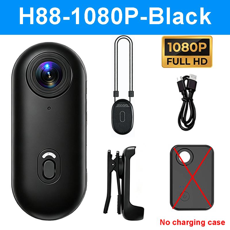4K Mini WiFi Action Camera Sports Video Recorder Portable Wearable Body Cam 1080P Camcorder Charging Case For Cyclin Motorcycle