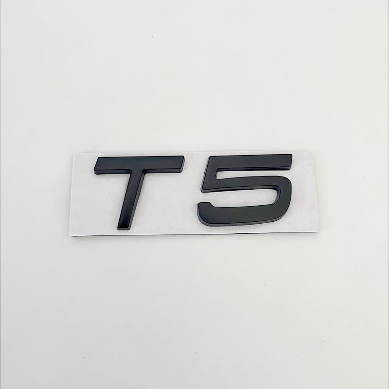 3D Metall T5 Logo T6 Emblem AWD Buchstaben Auto Kofferraum Emblem Für S60 C30 850 S40 V40 V70 XC60 V50 S70 C70 V90 T5 T6 AWD Aufkleber