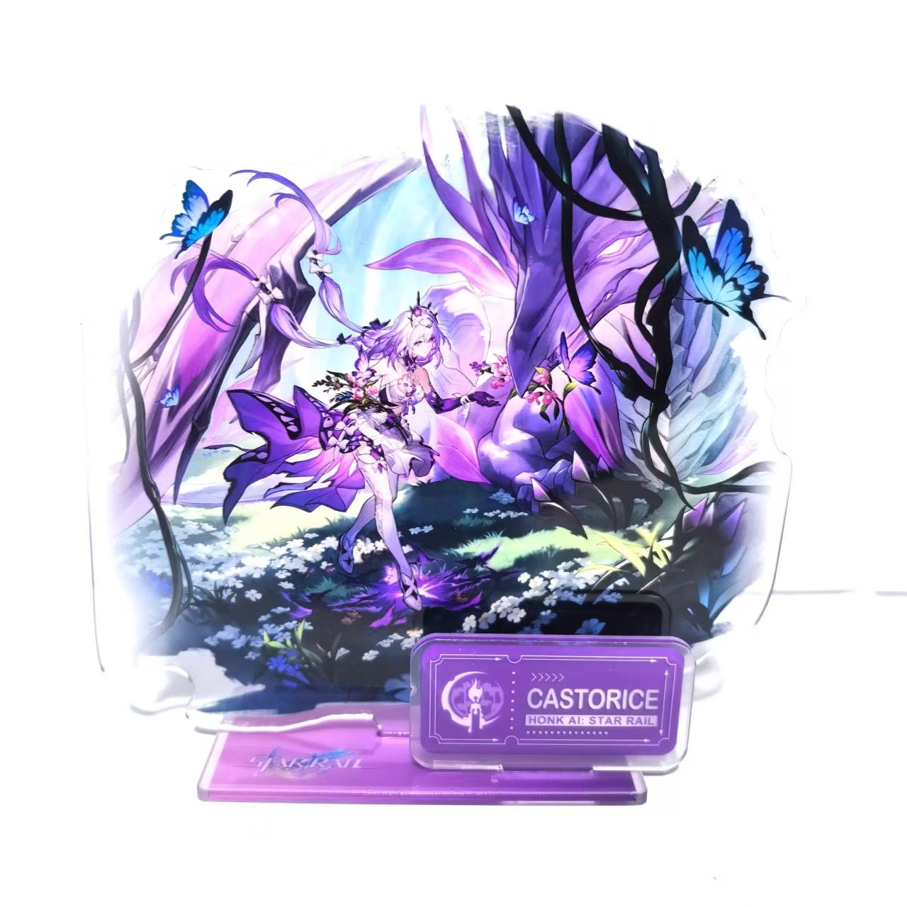 

Activity Figure Honkai: Star Rail Sunday Jiao Qiu Yunli Firefly Jingliu Acrylic Stand Model Board Cosplay Anime Keychain Fans Present