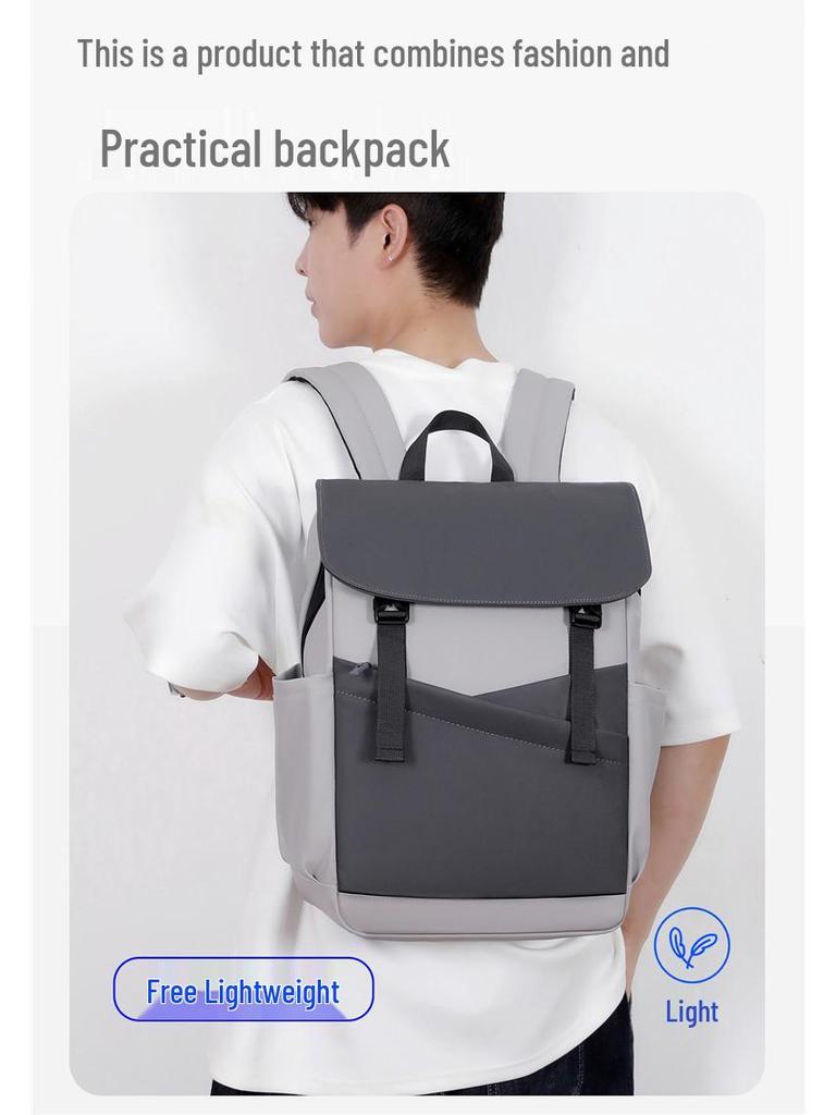 Herren Casual Pendler Laptop Rucksack: Große Kapazität für College- oder Geschäftsreisen