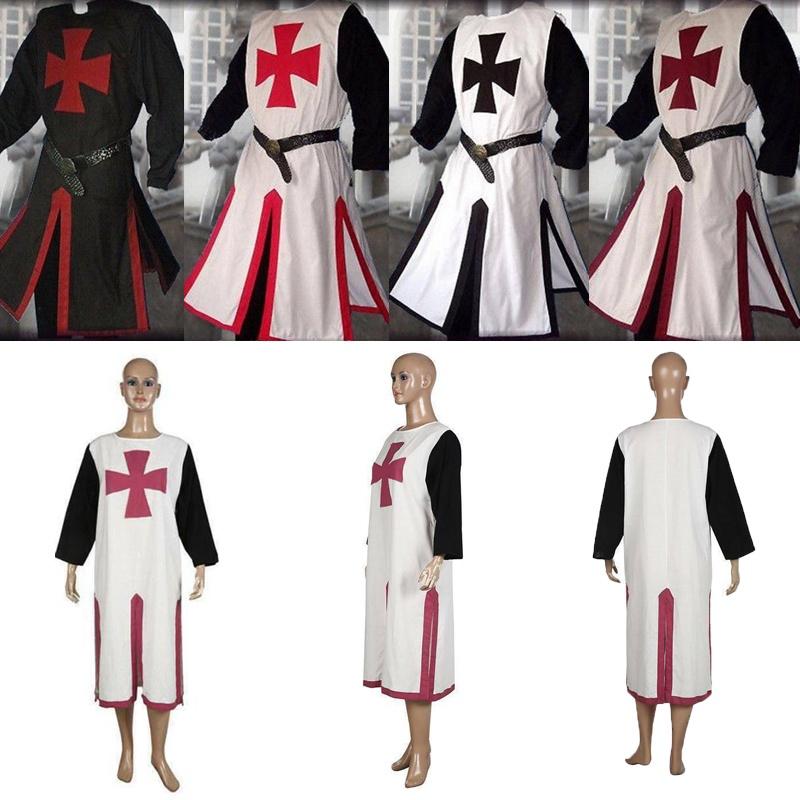 Deluxe Polyester Medieval Knight Long Sleeve Outfit Cosplay Costume