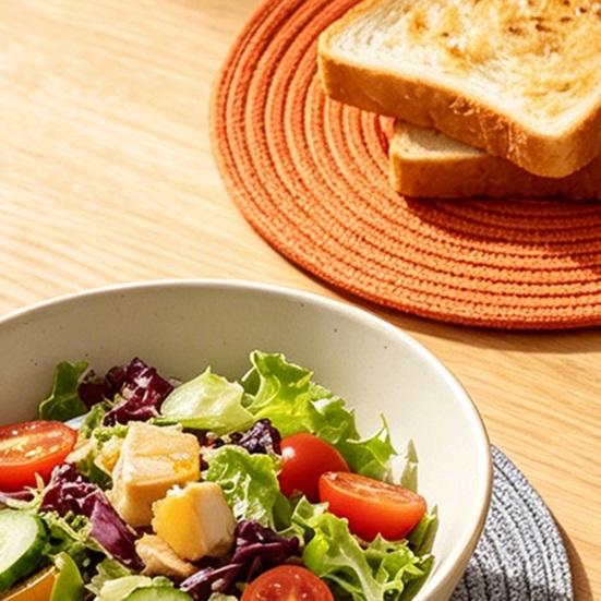Ronde Geweven Placemats voor Tafel, Scandinavische Nep Katoen Linnen Garen Onderzetters, Hittebestendig Kussen voor Borden Kopjes, Rustieke Keuken Eetkamer Decoratie