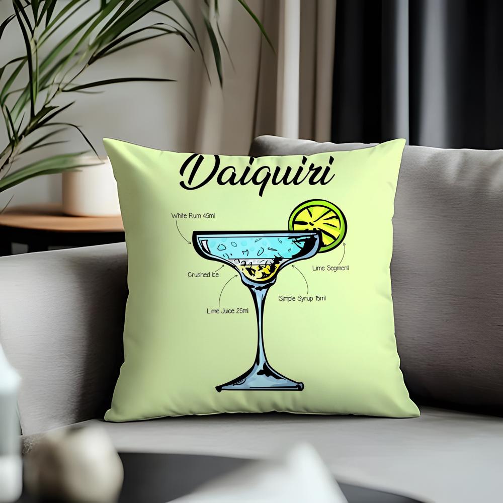 Hot DDaiquiriable Cushion Cover Antidustmite Pillowcase Invisible Zipper Silky Short Plush Sofa Cushion Cover
