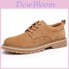 British Style Casual Shoes For Men With Reflective Tpr Soles For Daily Wear