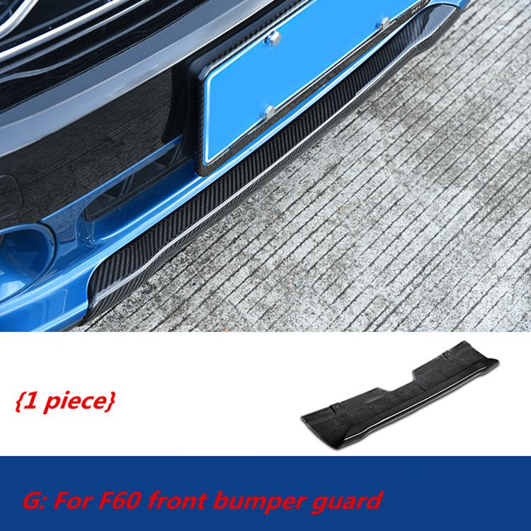 Fit for BMW MINI Cooper Countryman F60 Real Carbon Fiber Car Styling Accessories Door Handle Shell Mirror Housing