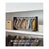 Yamazaki Jitsugyo 6128 Hat Storage Stand Black Approx. W40.5-70 x D15 x H37cm Tower Hat Rack Prevents Deformation