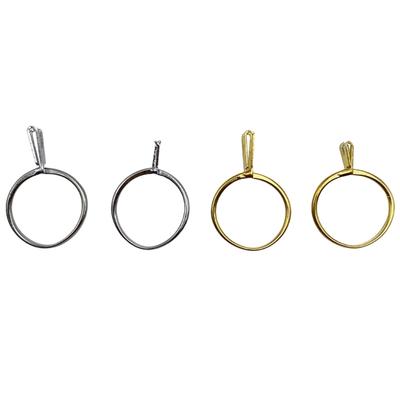 Set of 4 Easy To Use Jewelry Ring Claw for Personalized Settings Adjustable Loose Gemstones Ring Mounts Jewelry Tool