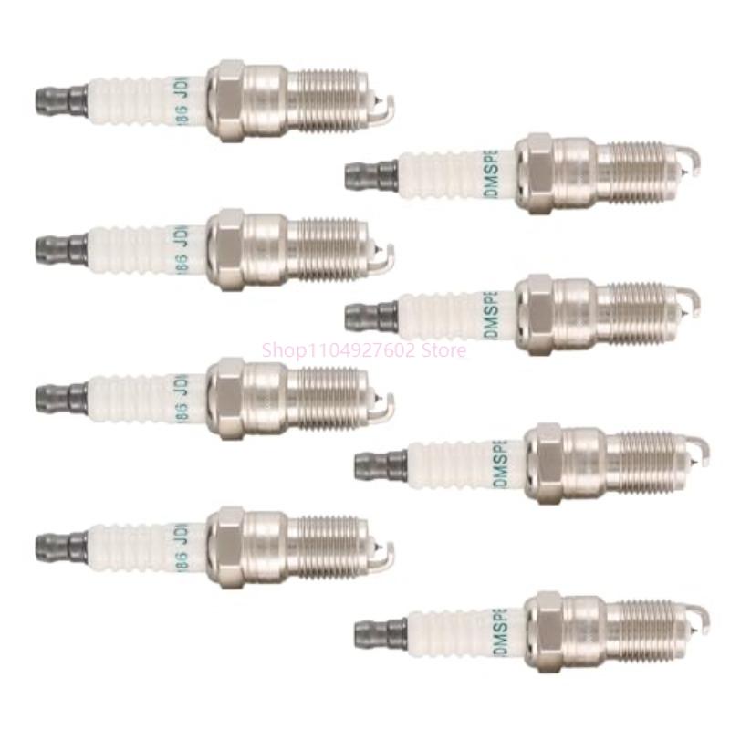 8pcs 41-993 19256067 High Quality Spark Plugs For Chevrole GMC Tahoe Pontia 41993 Ignition Candles
