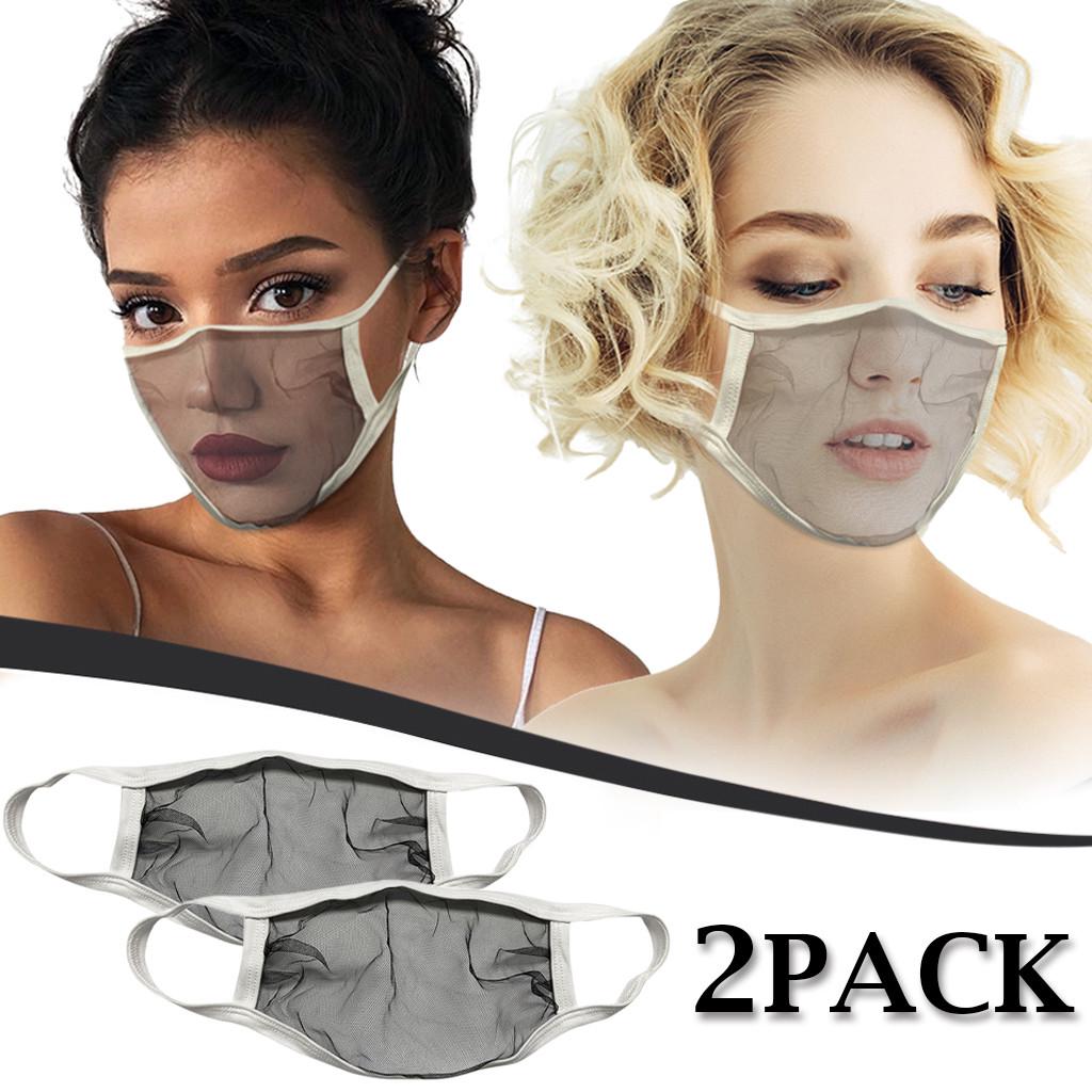 Adult Mesh Breathable Mask Washable Reusable Pollution Cover Face