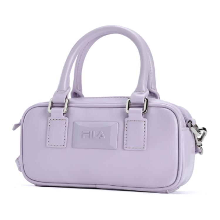 

New FILA Artificial Leather Shoulder Bag, Crossbody Bag, Handbag Extra Small Women s Purple F13W448161F-PU 17.5*5.1*9.9CM