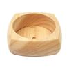 Round Wood Base for Pin Cushion 3.35x3.35Inch Needle Pin Cushion Storage Base for Sewing Enthusiasts and Craft Lovers
