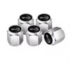 5Pc/Set For BYD ATTO 3 Yuan Qin Han TANG Plus DM-i Dolphin Auto Metal Car Wheel Tire Valve Air Stem Protection Cap Accessories