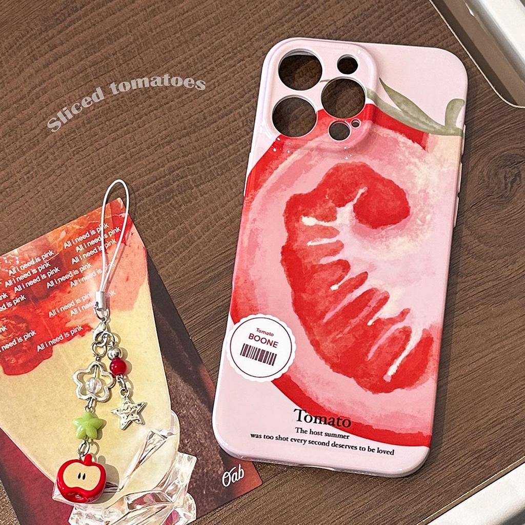 Creative Tomato Case for iPhone 17 iPhone 17 Pro Max