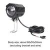 2 in 1 Scooter Horn Headlight Universal Motorcycle Electric Bike Front Light Lamp Electric Scooters Accessories