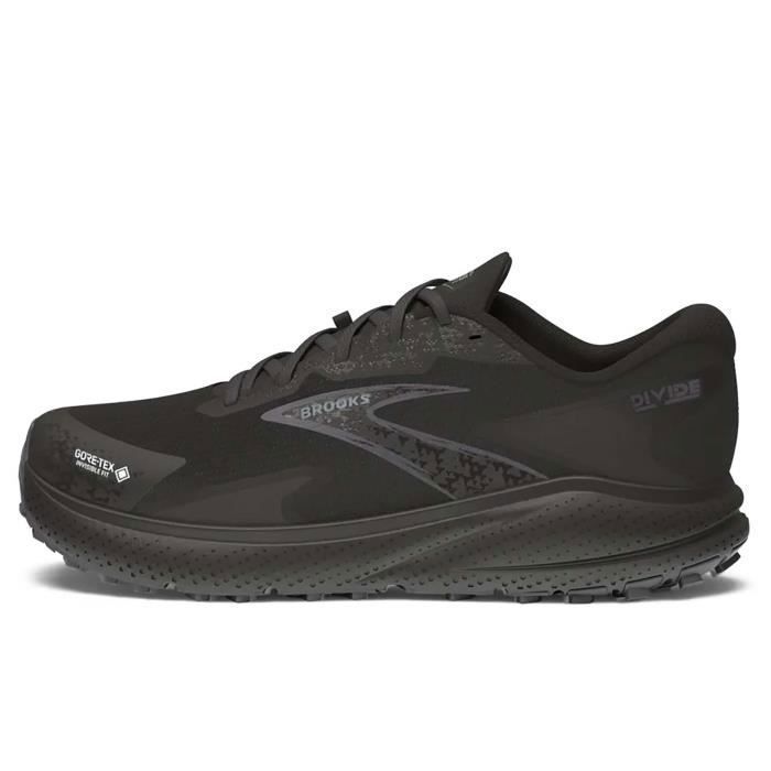 Chaussures De Running - BROOKS - Divide 5 GTX - Noir - Homme - Imperméables
