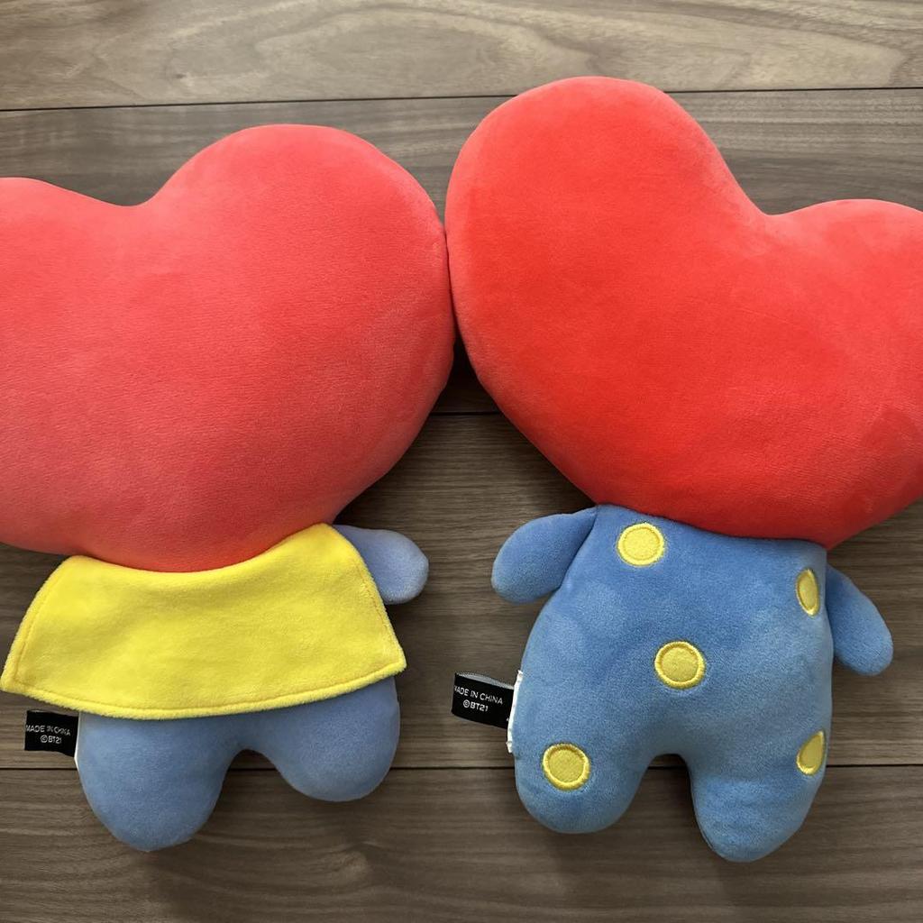 [USED] BTS BT21 TATA Plush Toy Set of 2