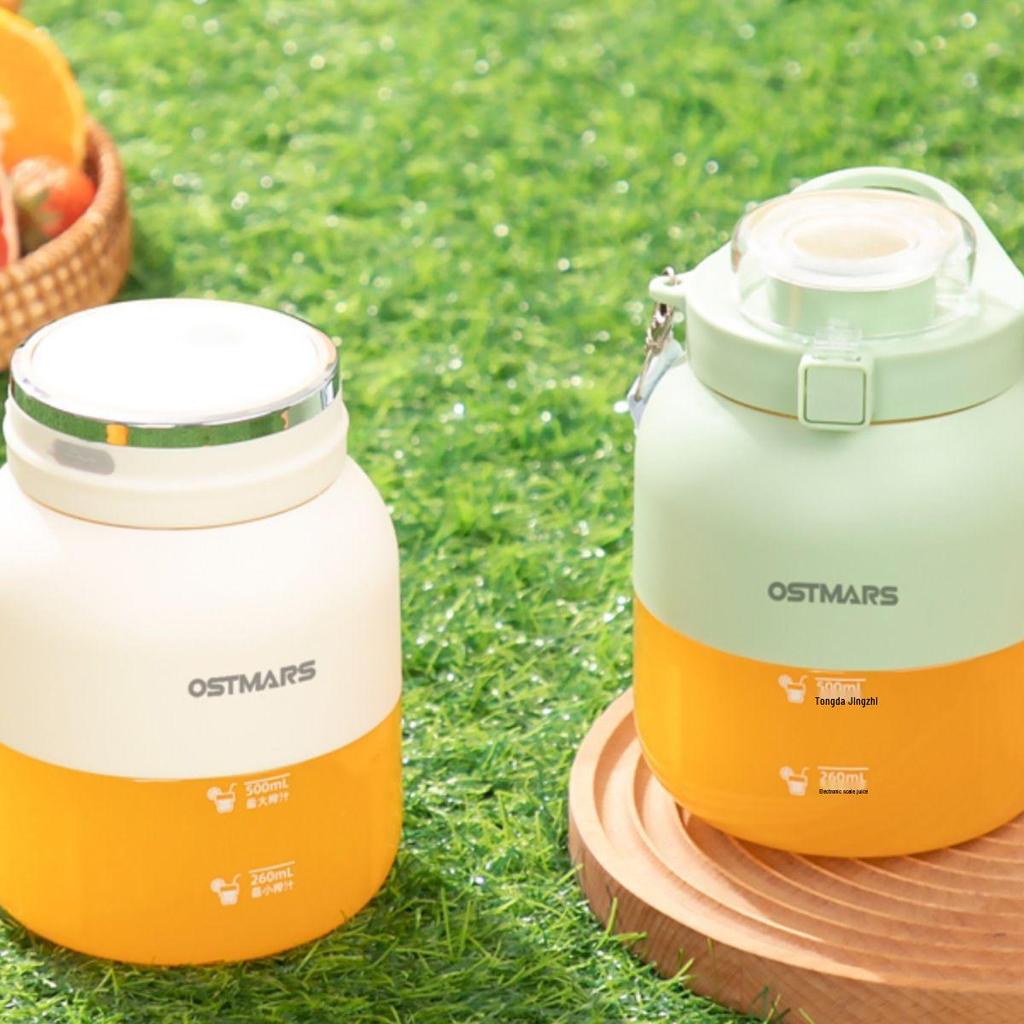 OSTMARS Portable Wireless Multifunctional Juicer with Ice Crusher