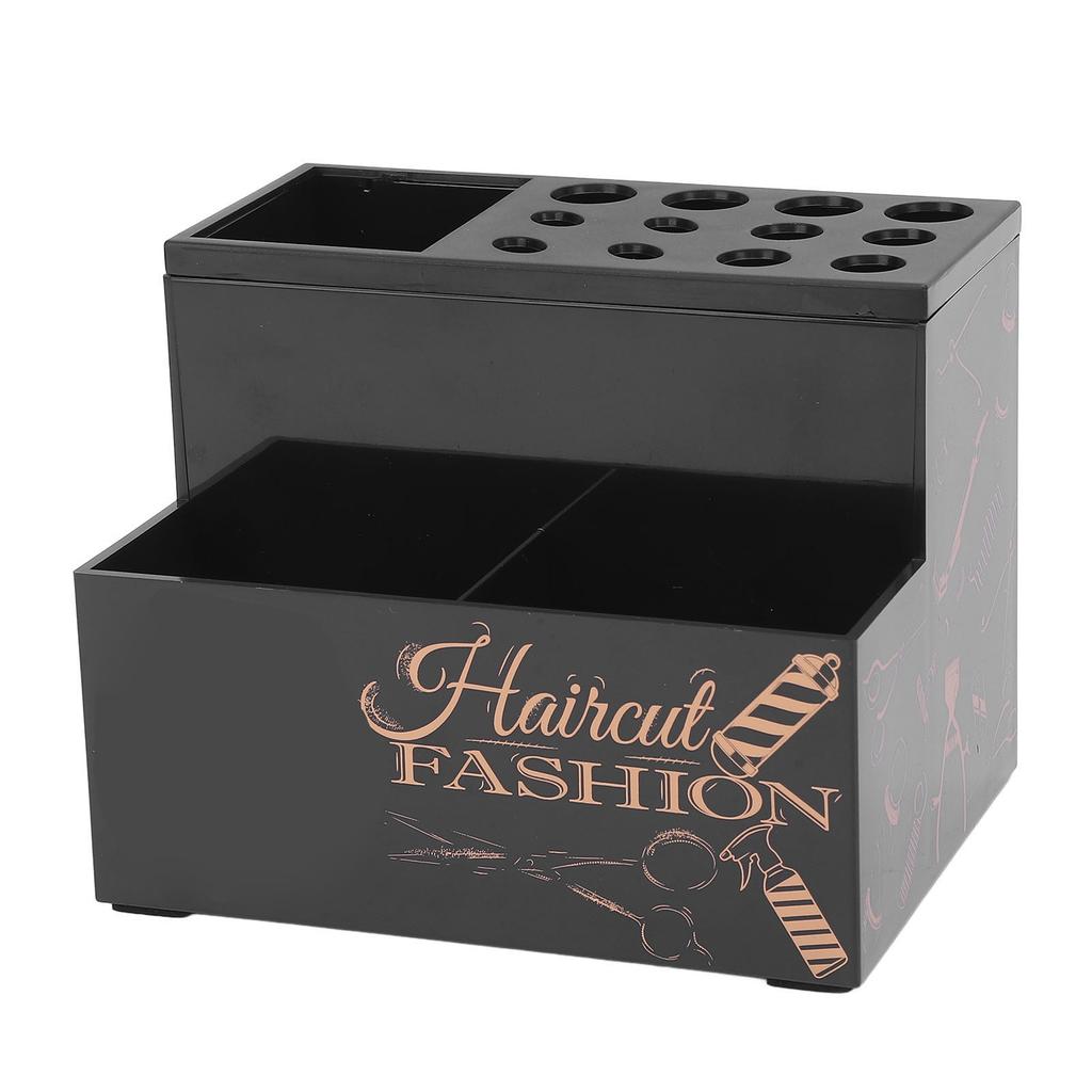 Friseurscherenhalterbox Salon Scherenhalter Rack Rasierwerkzeug Organizer Kosmetik Aufbewahrungsbox für Friseursalon Friseur