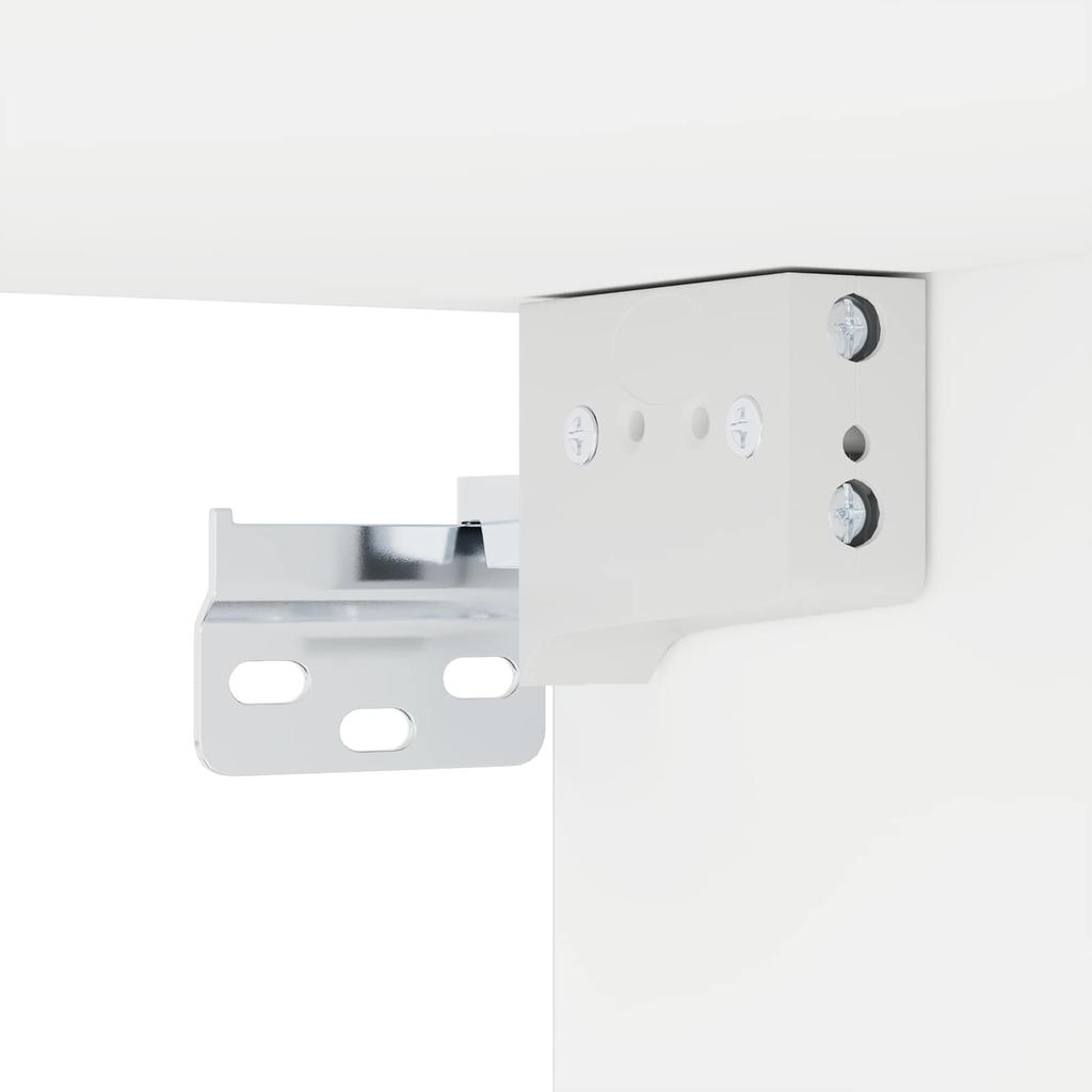 Wall Mounted TV Cabinet Wall Mount White 150 x 28 x 26 cm