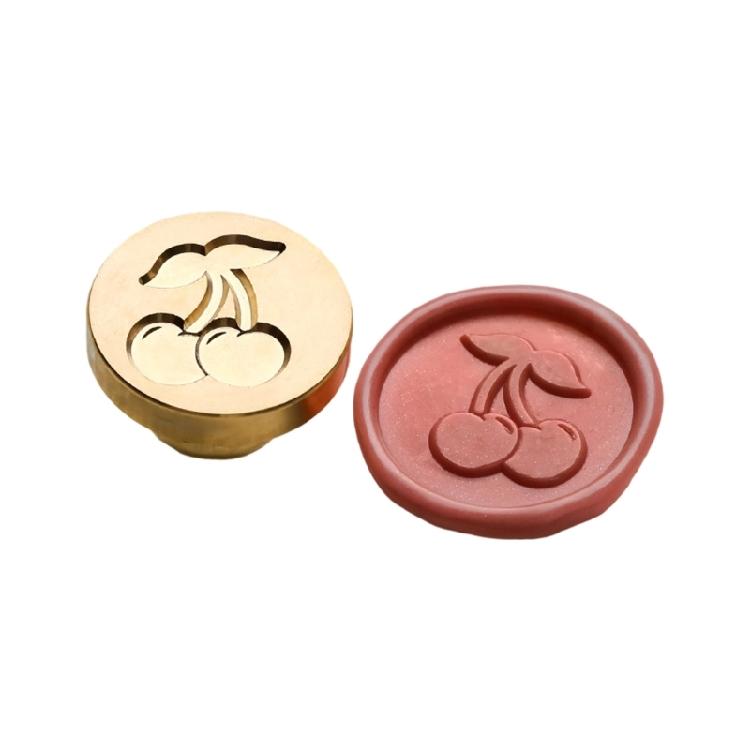 Flower Embossed Wax Seal Stamp Metal Sealing Stamp Head for Seal Envelope Valentines Card Wedding Invitation Wine Bottle