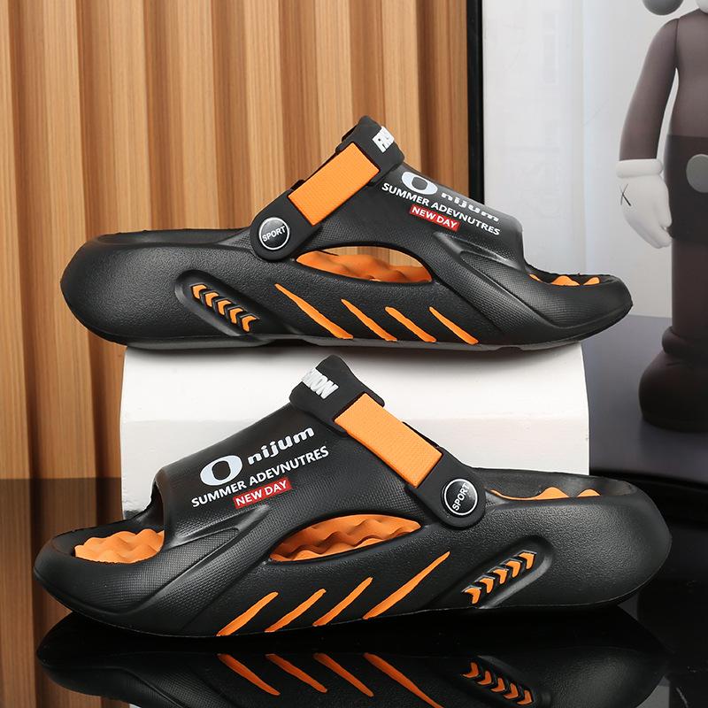 Ciabatte Estive da Uomo Sandali da Interno Esterno Sandali da Spiaggia Comode Morbide Scarpe Casual da Uomo Ciabatte da Casa