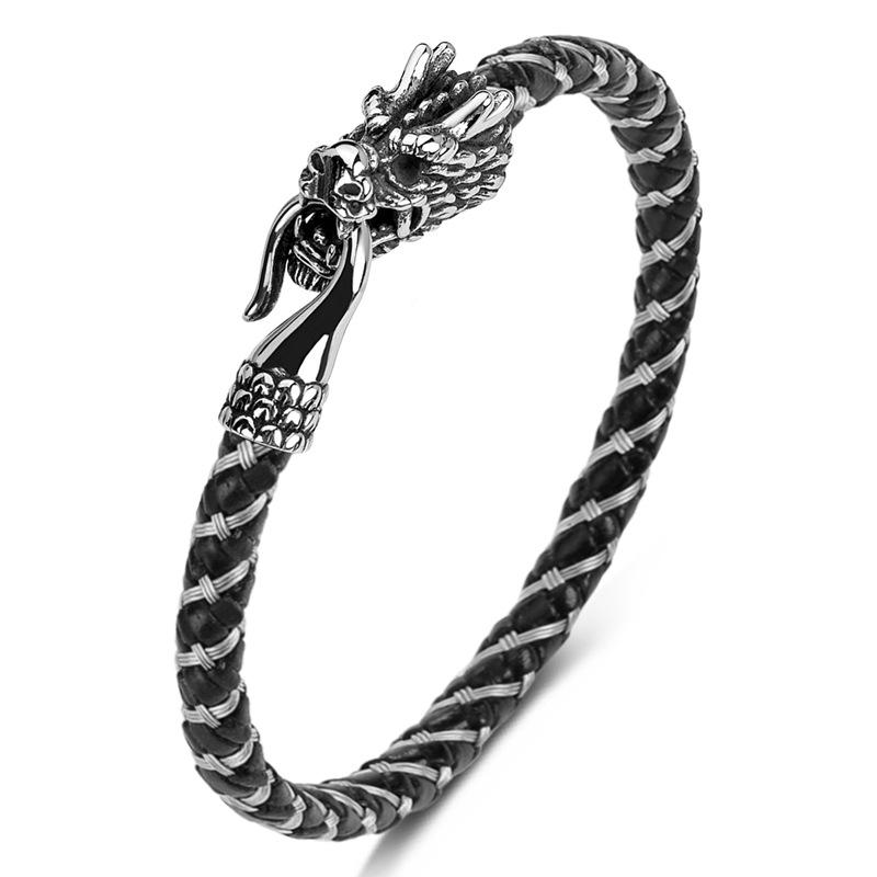 2026 Men's and Women's Delicate Dragon Steel Wire Bracelet, Totem Personality 6.0 Bracelet, Accessories
