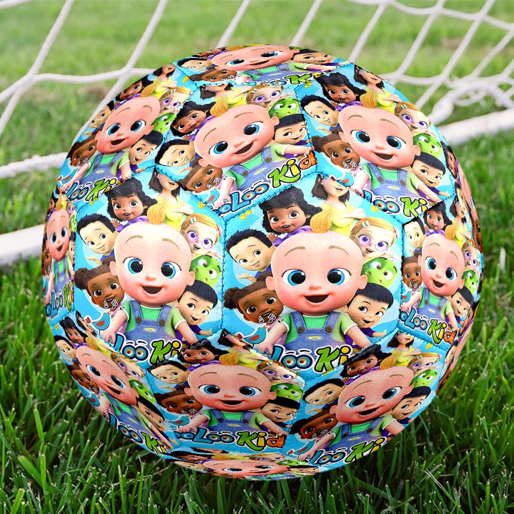 CoComelon Theme Size 5 Soccer Ball, Suitable for Both Indoor and Outdoor Matches, a Gift Suitable for Everyone.