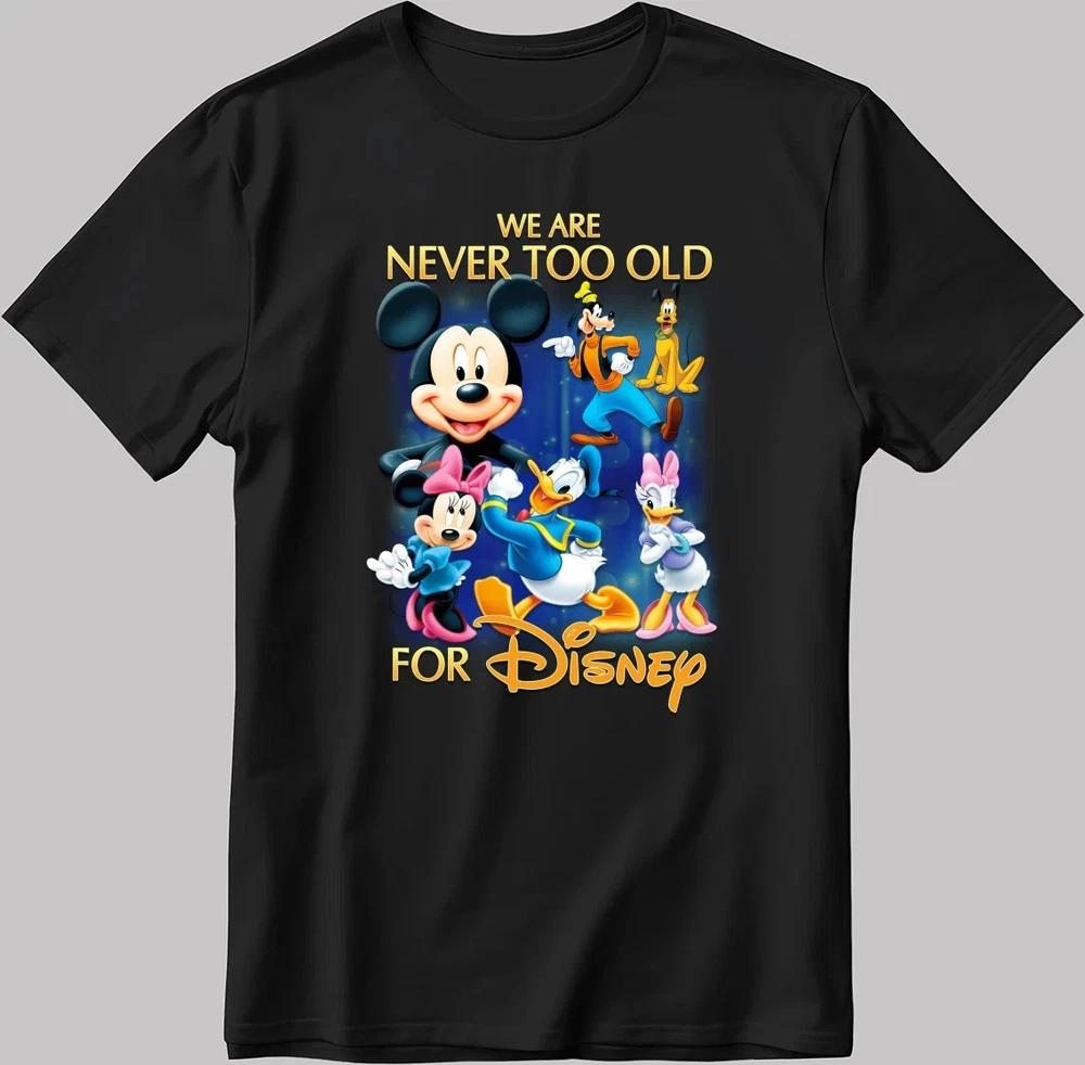 Mickey Mouse Friends Never TShirt Size S4XL S