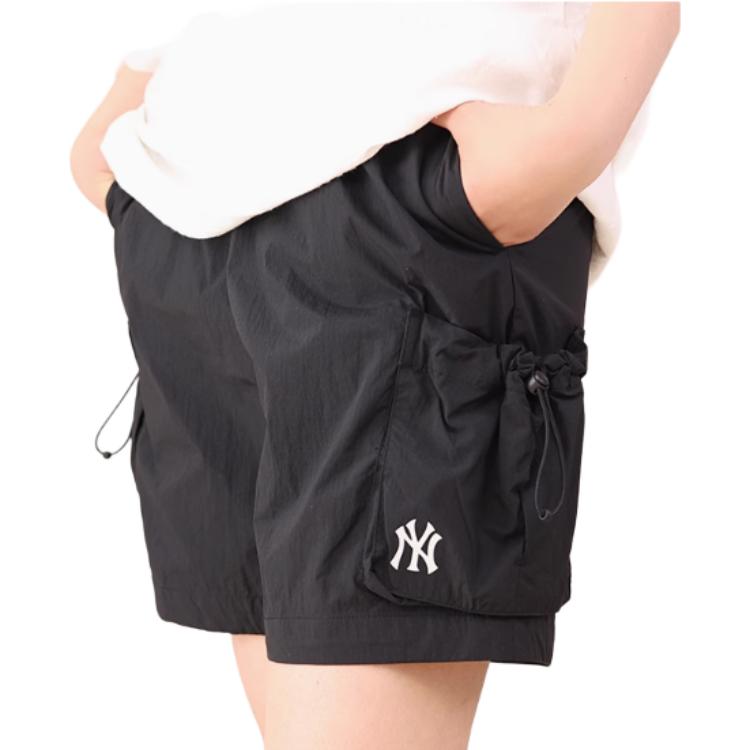 MLB Basic New York YankeesGofcore Cargo Shorts Unisex Black 3ASMB0953-50BKS