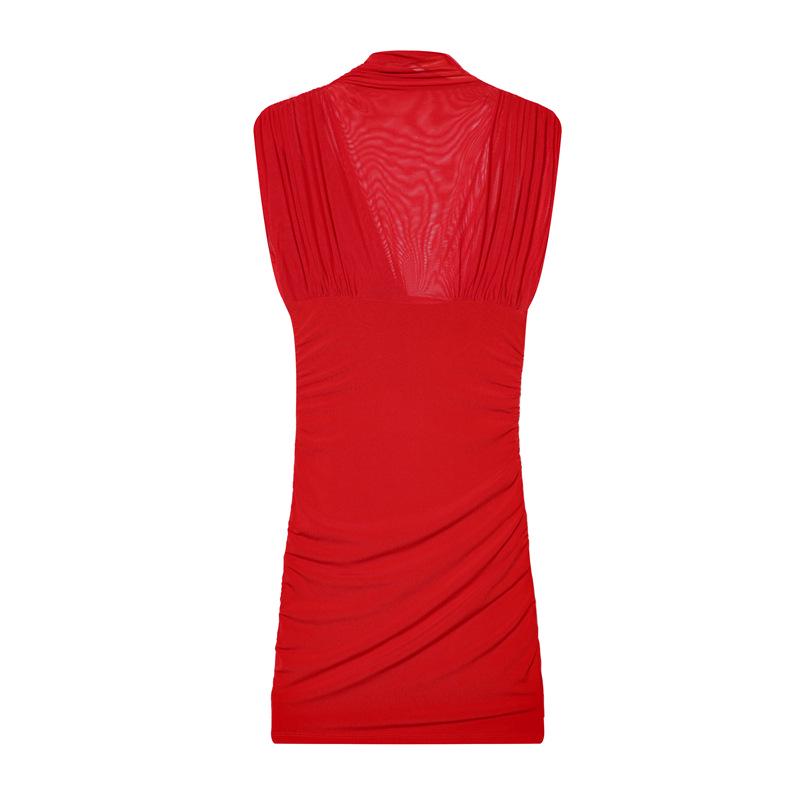 2025 Winter Women s Versatile Slimming Casual Dress, Niche Design Medium красный