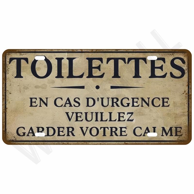 Vintage Metal Plate Tin Sign Plates Bar Retro Metal Sign Wall Art Mural Aesthetic Room Home Decor Items Poster Garage Decoration