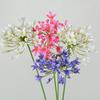 3pcs Artificial African Agapanthus Floral Simulated Plant Stem Flower Arrangement Ornaments European Style Home Wedding Decor