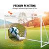 SucceBuy 12x6FT Portable Soccer Goal Soccer Net 1 Pack For Adults Kids Training All-Weather Outdoor Soccer Goals with Carry Bag